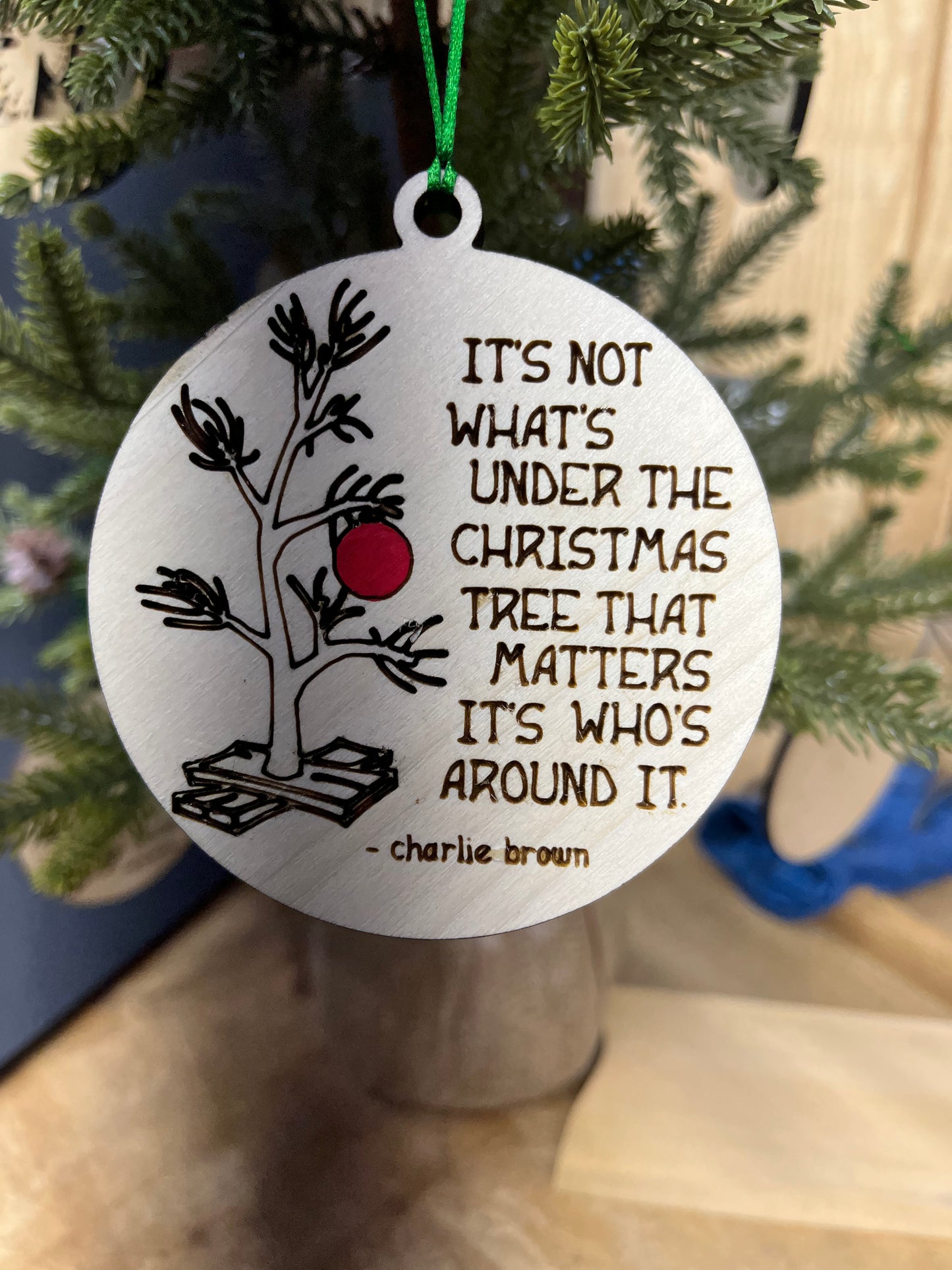 Charlie Brown Christmas Tree Ornament