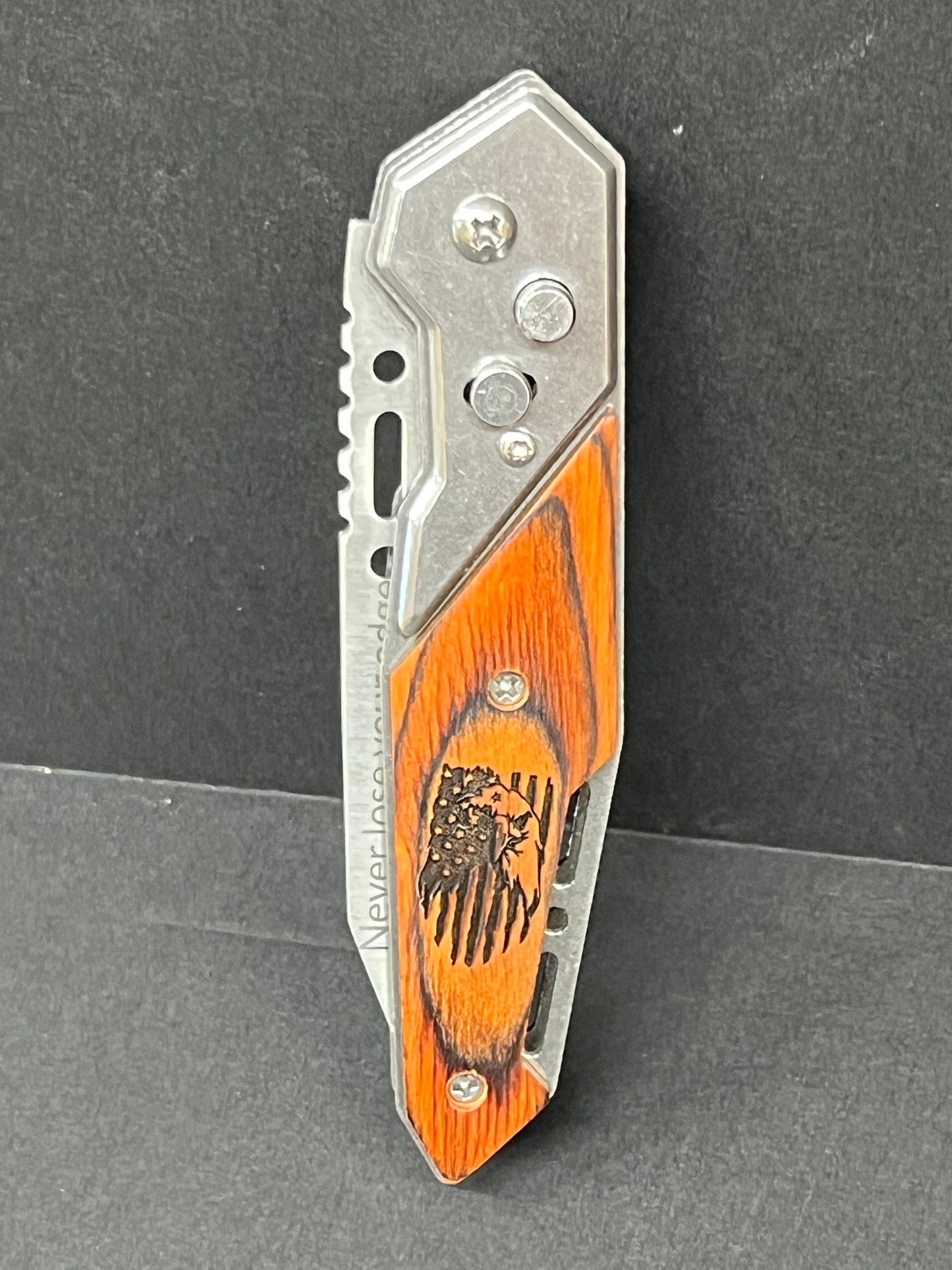 Personalized Engraved Folding Pocket Knife